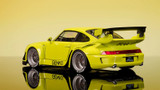 1/18 PORSCHE 911 RWB Pink Slip RAUH-Welt BEGRIFF Genki Model Car -YELLOW-