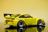 1/18 PORSCHE 911 RWB Pink Slip RAUH-Welt BEGRIFF Genki Model Car -YELLOW-