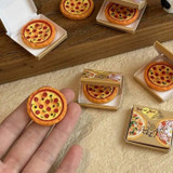 1/12 Scale PIZZA W/ BOX Scale Accessories (2) PCS