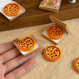1/12 Scale PIZZA W/ BOX Scale Accessories (2) PCS