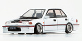 BM 1/64 Die Cast HONDA CIVIC EF2 (LHD) Model Car *WHITE* #64B0403
