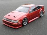 HPI 1/10 RC Car BODY Shell TOYOTA LEVIN AE86 Hatchback -CLEAR- #17214
