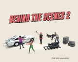 American Diorama 1/64 BEHIND THE SCENES 2 Die Cast FIGURES #AD-2428MJ