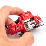 WORN RC 1/10 ELECTRIC WINCH W/ CONTROLLER Metal Gear -RED-