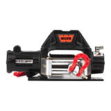 WORN RC 1/10 ELECTRIC WINCH W/ CONTROLLER Metal Gear -BLACK-