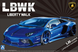 Aoshima 1/24 LB-Works Lamborghini Aventador Ver.2 Plastic Model Kit