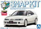 Aoshima 1/32 ACURA INTEGRA TYPE R Snap Model Kit -WHITE-