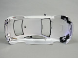RC 1/10 RC Body Shell LEXUS RCF w/ Light Buckets-RED ORANGE- #48649