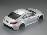 RC 1/10 RC Body Shell LEXUS RCF w/ Light Buckets-RED ORANGE- #48649