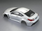 RC 1/10 RC Body Shell LEXUS RCF w/ Light Buckets-RED ORANGE- #48649