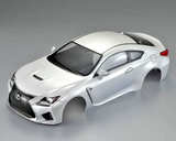 RC 1/10 RC Body Shell LEXUS RCF w/ Light Buckets-PEARL WHITE- #48648