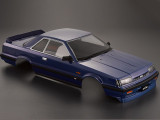 RC 1/10 RC Body Shell NISSAN SKYLINE R31 w/ Light Buckets-BLUE- #48678