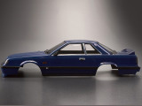 RC 1/10 RC Body Shell NISSAN SKYLINE R31 w/ Light Buckets-BLUE- #48678