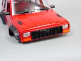 RC 1/10 Truck Body JEEP CHEROKEE Hard Body 313mm -RED-