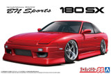 Aoshima 1/24 1996 Nissan 180SX RPS13 BN Sports V1 Model Kit