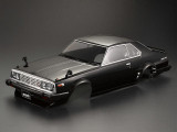 RC 1/10 Body Shell 1977 NISSAN SKYLINE 2000 GT w/ Light Buckets -BLACK- #48675