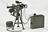 TomyTec Little Armory 1/12 MACHINE GUN M134 Defensive Config Model Kit #LD052