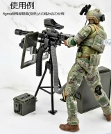 TomyTec Little Armory 1/12 MACHINE GUN M134 Defensive Config Model Kit #LD052