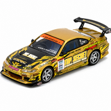 Inno 1/64 NISSAN Silvia S15 Gold D1 Grand Prix Top Secret Model Car -GOLD-