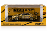 Inno 1/64 NISSAN Silvia S15 Gold D1 Grand Prix Top Secret Model Car -GOLD-