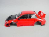 1/10 RC BODY Shell MITSUBISHI EVO VOLTEX Rocket Bunny -BLACK- -FINISHED
