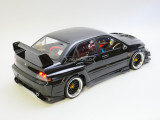 1/10 RC BODY Shell MITSUBISHI EVO VOLTEX Rocket Bunny -BLACK- -FINISHED