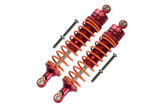 GPM For ARRMA 1/10 FRONT SUSPENSION SHOCKS 102mm (2PCS) #MAG102F -RED-