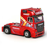 RC 1/64 SEMI TRUCK TRACTOR TRAILER w/Radio/LED Lights