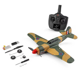 RC P-40 Warhawk Micro RC Airplane W/ Gyro 2.4ghz RTF 15"