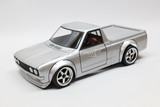 1/10 BODY Shell DATSUN 620 PICKUP TRUCK *FINISHED* -SILVER-