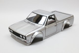 1/10 BODY Shell DATSUN 620 PICKUP TRUCK *FINISHED* -SILVER-