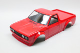 1/10 BODY Shell DATSUN 620 PICKUP TRUCK *FINISHED* -RED-