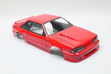 1/10 BODY Shell 1990 FORD MUSTANG GT *FINISHED* -RED-