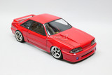 1/10 BODY Shell 1990 FORD MUSTANG GT *FINISHED* -RED-