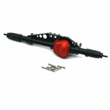 For AXIAL WRAITH Scorpion Poison METAL AXLES Front + Rear W/ Internals -BLACK-