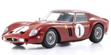 Kyosho 1/18 FERRARI 250GTO 1962 Die Cast Model Car -RED-