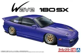 Aoshima 1/24 1991 Nissan 180SX RPS13 B-Wave Ver.B Model Kit