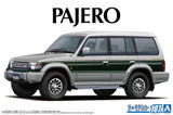 Aoshima 1/24 MITSUBISHI PAJERO 1991 V43W Plastic Model Kit