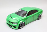 RC 1/10 Car Body DODGE CHARGER SRT *FINISHED* -GREEN-