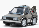 1/32 Tomy Q Village BACK TO THE FUTURE DeLorean Time Machine Doc Marty QV-01
