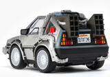 Tomy Q Village BACK TO THE FUTURE DeLorean Time Machine + Doc VAN QV-04