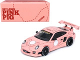Inno 1/64 PORSCHE 997 PINK PIG Die Cast Model