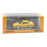 Inno 1/64 TOYOTA MR2 TURBO SW20 W/ POP UP LIGHTS Die Cast Model -YELLOW-