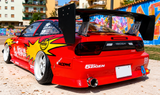 1/10 BODY Shell NISSAN 180SX Body Shell W/ POP UP LIGHTS *CLEAR*