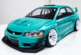 1/10 RC Car Body Shell MITSUBISHI EVOLUTION EVO 9 W/ VOLTEX Kit -CLEAR-