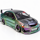 1/10 RC Car Body Shell MITSUBISHI EVOLUTION EVO 9 W/ VOLTEX Kit -CLEAR-