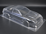 1/10 BODY Shell NISSAN 180SX Body Shell W/ AERO KIT + POP UP LIGHTS *CLEAR*