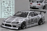 RC 1/10 DECALS JAPANESE Logo Sponsors DRIFT Decals Stickers 12"x8" -WHITE-