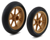 Kyosho HOR Bike Parts WHEELS Set SUZUKI YZR500 GOLD #GPTH104