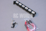 R C Scale Accessories Metal LIGHT BAR WITH L.E.D LED LIGHTS